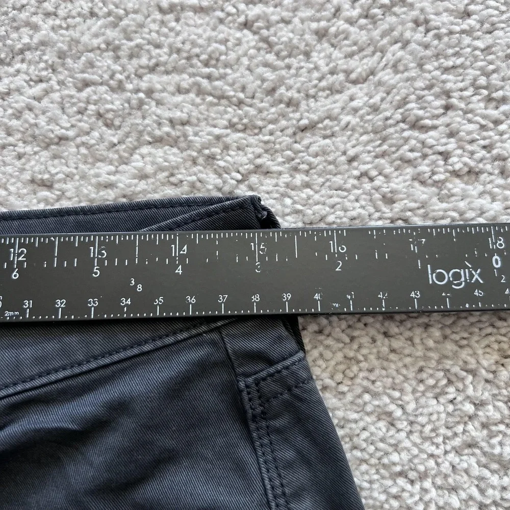 Flint And Tinder Pants Mens 30x30 Gray Slim Tapered Chino Stretch Casual